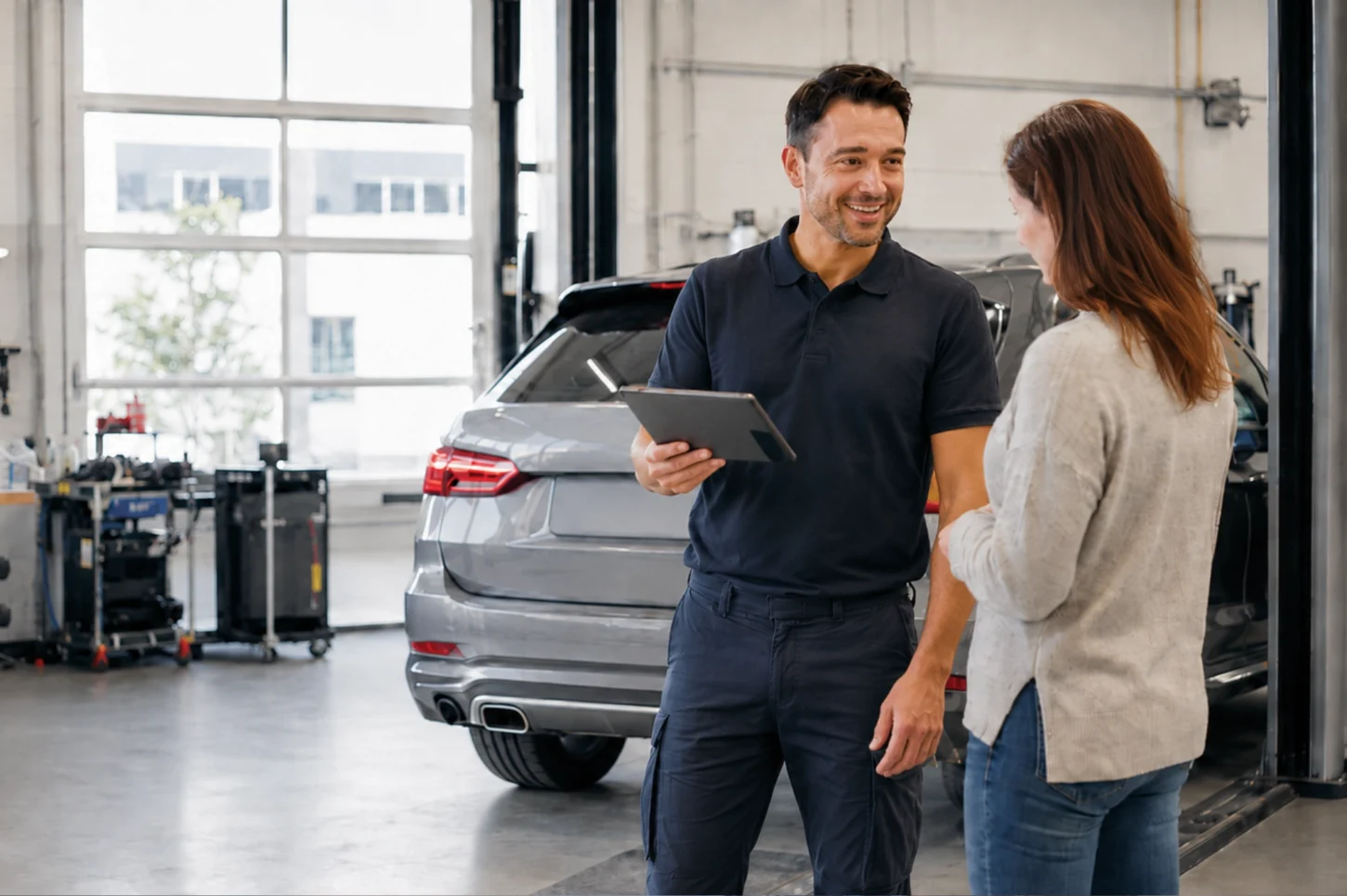 Bildungsgang Werkstattkoordinator/-in im Carrosseriegewerbe mit Fokus auf Werkstattorganisation und Kundenberatung
